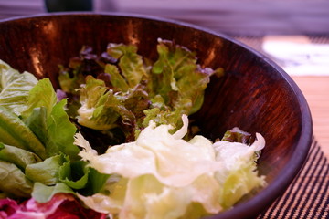 fresh vegetables salad