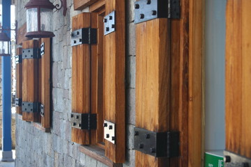 Wood shutters