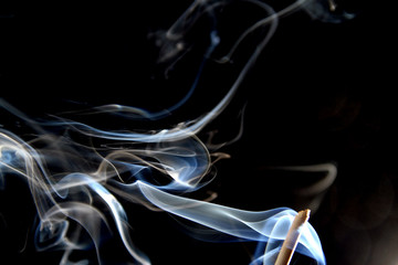 Smoke abstract as background