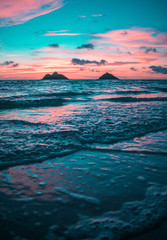 Obraz premium Gorgeous Lanikai Beach Sunrise