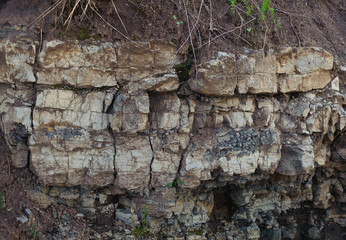 Natural stone mountain texture
