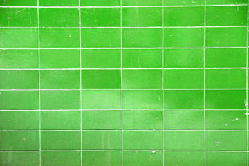 green tiles background for mapping 3d background