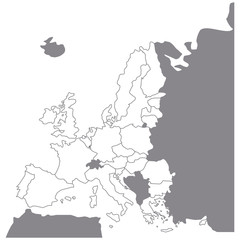 Isolated european union design