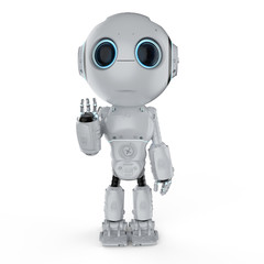 mini robot hand up