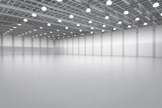 empty factory interior