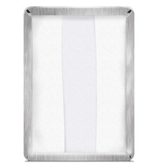 porta Guardanapos - Napkin Dispenser steel With Path