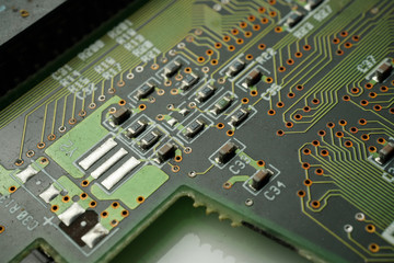 Printed Circuit Board with SMD & IC mounted part on board