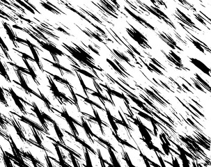 Brush pattern. Grunge background. Vector.