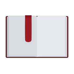 Isolated book object design