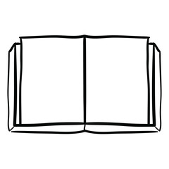 Isolated book object design