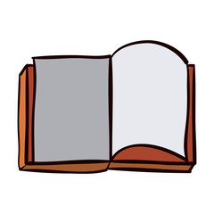 Isolated book object design