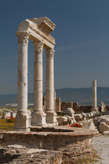 Fototapeta premium Ruins of the ancient town Laodicea on the Lycus, Turkey