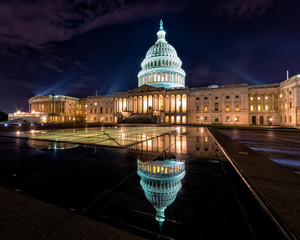 Capitol reflections before sunrise - 227729345