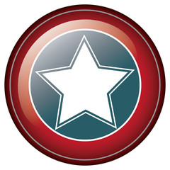 Obraz premium Isolated usa seal stamp and star design