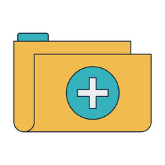 Isolated file of medical care design