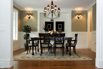 modern dining room