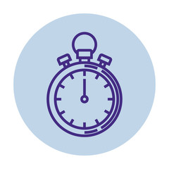 chronometer timer isolated icon