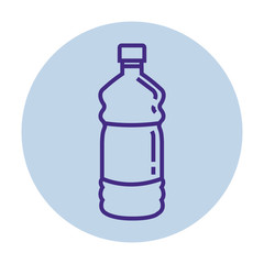water bottle isolated icon