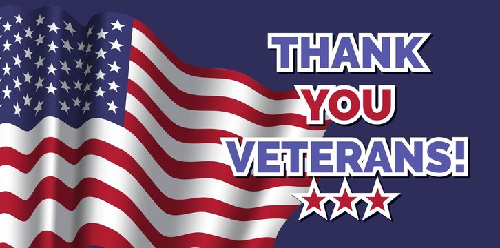 Happy veteran's day. Thank you veterans. Honoring all who served