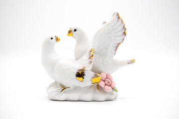 Wedding image of white doves