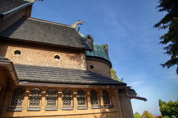 Stabkirche Wang Vang Wikinger