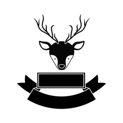 Reindeer of Christmas season design