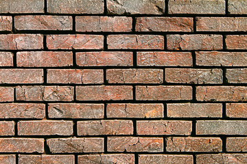 abstract photo background of old nice natural brown brick wall