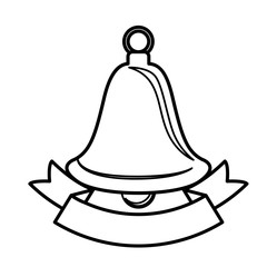 Bell of Christmas season design