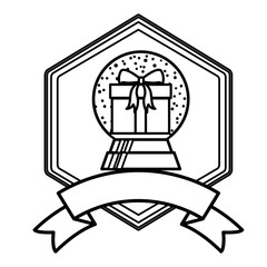 Gift of Christmas season design