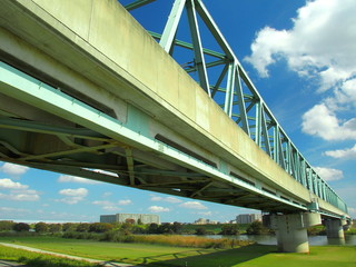 ツクバエクスプレスの鉄橋