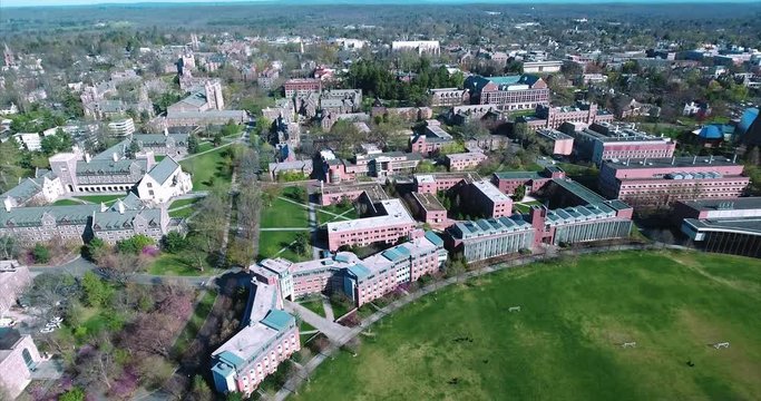 Aerial of Princeton, New Jersey