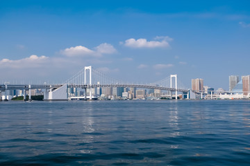 豊洲ぐるり公園からの景色