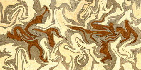 colorful liquid oil paint wave texture background, - 227745562