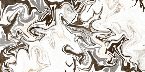 colorful liquid oil paint wave texture background, - 227745573
