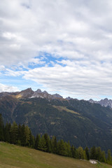 Naklejka premium Blick ins Stubaital vom Elfer