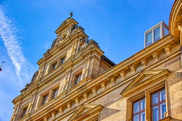 Cityscapes Details Bamberg / Germany architecture is characterized by a great deal of regional...