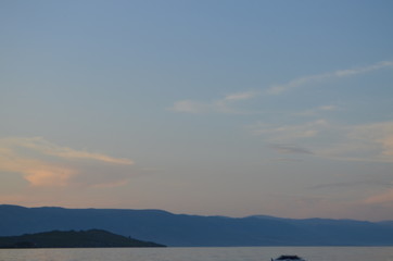 Sunset Baikal