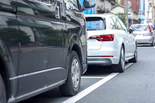 あおり運転　縦列駐車