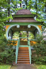 Musical Pavillion in Cesky Krumlov, Czech Republic