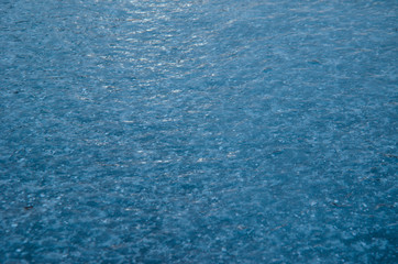 Texture of the ice
