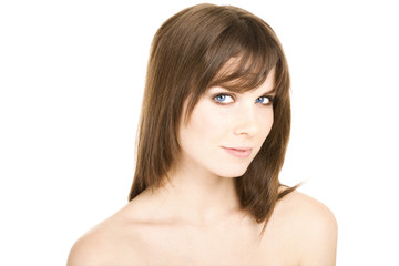 Fototapeta premium young woman face