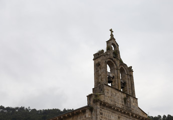 Fototapeta na wymiar Church of the Cistercian monastery of Santa María la Real de Valdediós