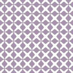 Seamless pattern of purple abstract geometric shapes on the white background, vector backgrounds, texture for wallpaper, wrapping, greeting card, print 