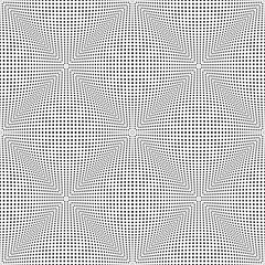 Seamless checked 3D pattern. Convex texture.