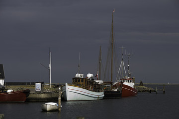 Langör, Stavnsfjord, Samsö, Dänemark, Hafen