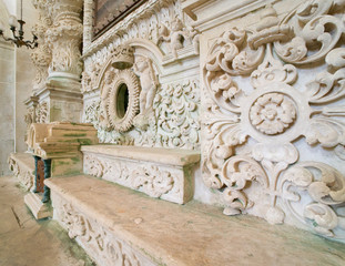 Altare barocco Minervino Monorato