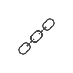 Chain line icon