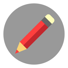 Pencil icon. Vector.