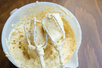 Preparation of cake batter