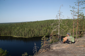 Olhavanvuori, hiker